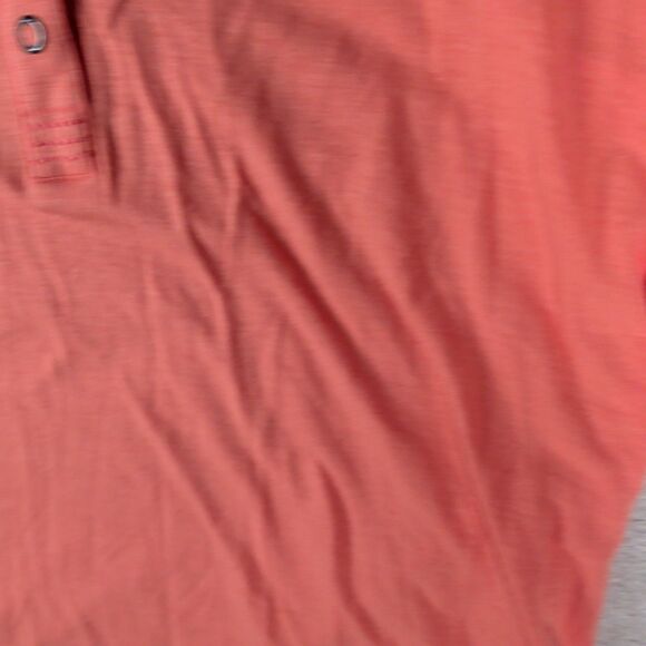 LL Bean Tropicwear Comfort Top Polo Women's XL Reg Orange New UPF 50 - Picture 5 of 8